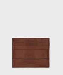 The Bridge Vespucci bustina 6 cc in pelle marrone