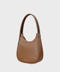 Christian Lacroix Carole brown leather hobo shoulder bag