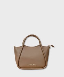 Christian Lacroix Carole two-handle bag with leather shoulder strap