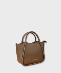 Christian Lacroix Carole two-handle bag with leather shoulder strap