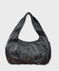 Christian Lacroix Lise black leather shoulder bag