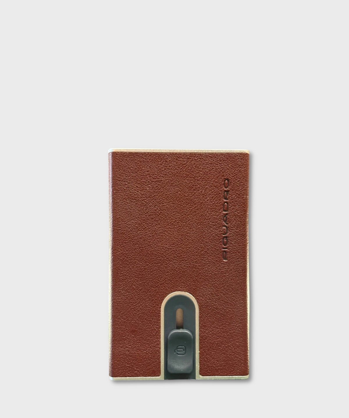 Piquadro Black Square compact wallet 6+2 with...
