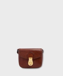 The Bridge Mia borsa a tracolla in pelle marrone