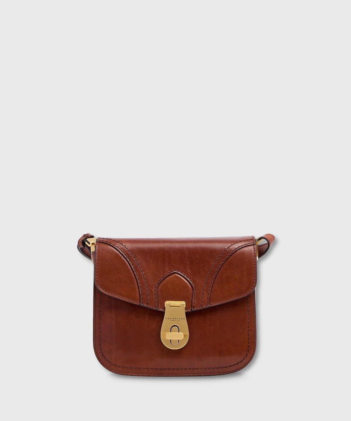 The Bridge Mia borsa a tracolla in pelle marrone