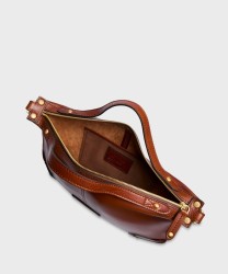The Bridge Icons brown leather handbag and crossbody bag