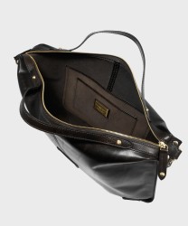 The Bridge Icons 50 cm borsa a mano e a tracolla in pelle nera