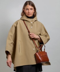 The Bridge Lucrezia brown leather handbag and shoulder bag