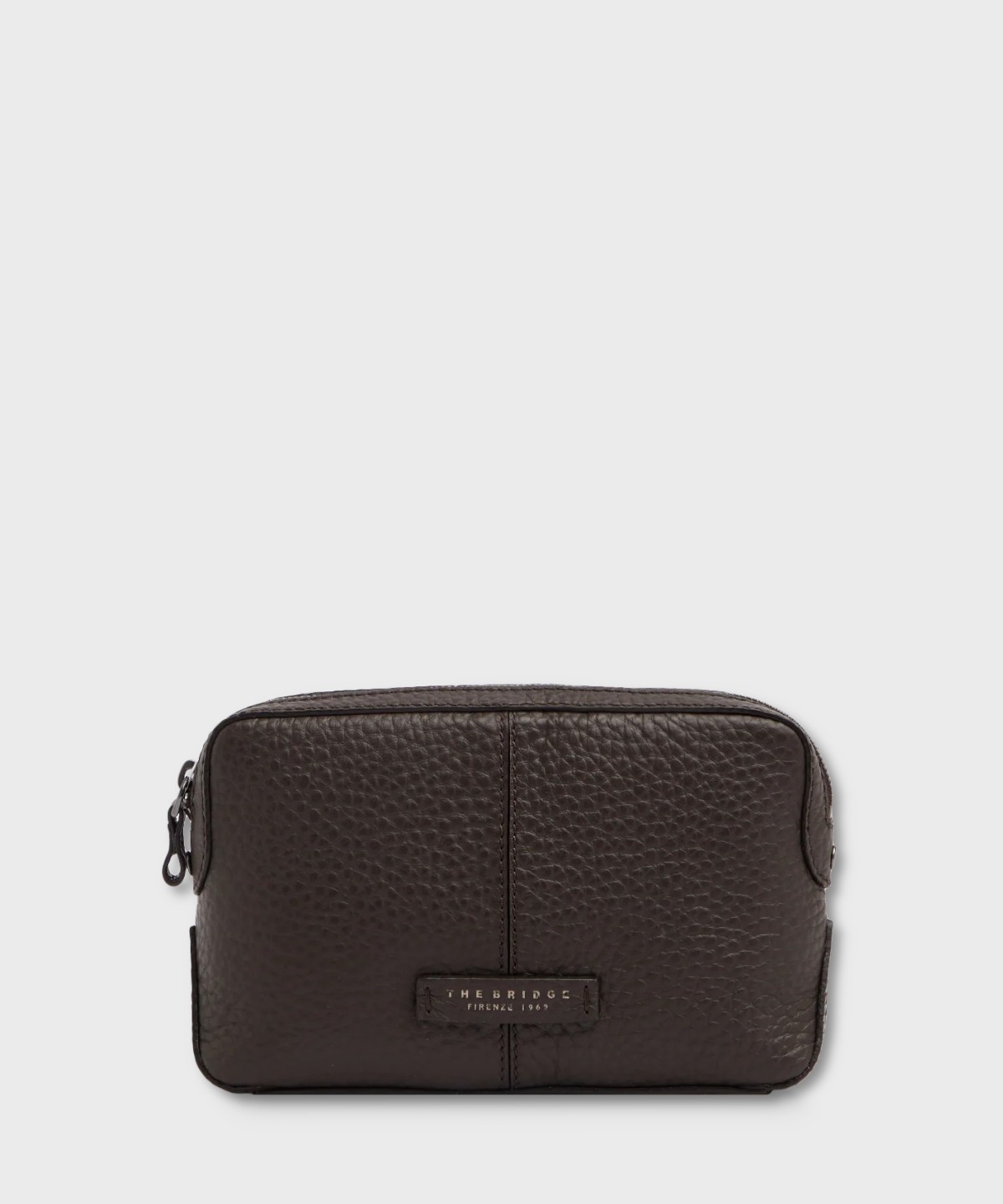 The Bridge Manfredi pochette a mano in pelle...