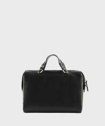 The Bridge Frida black leather handbag and shoulder bag