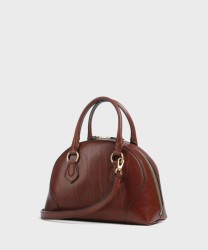 The Bridge Magda leather handbag and shoulder bag