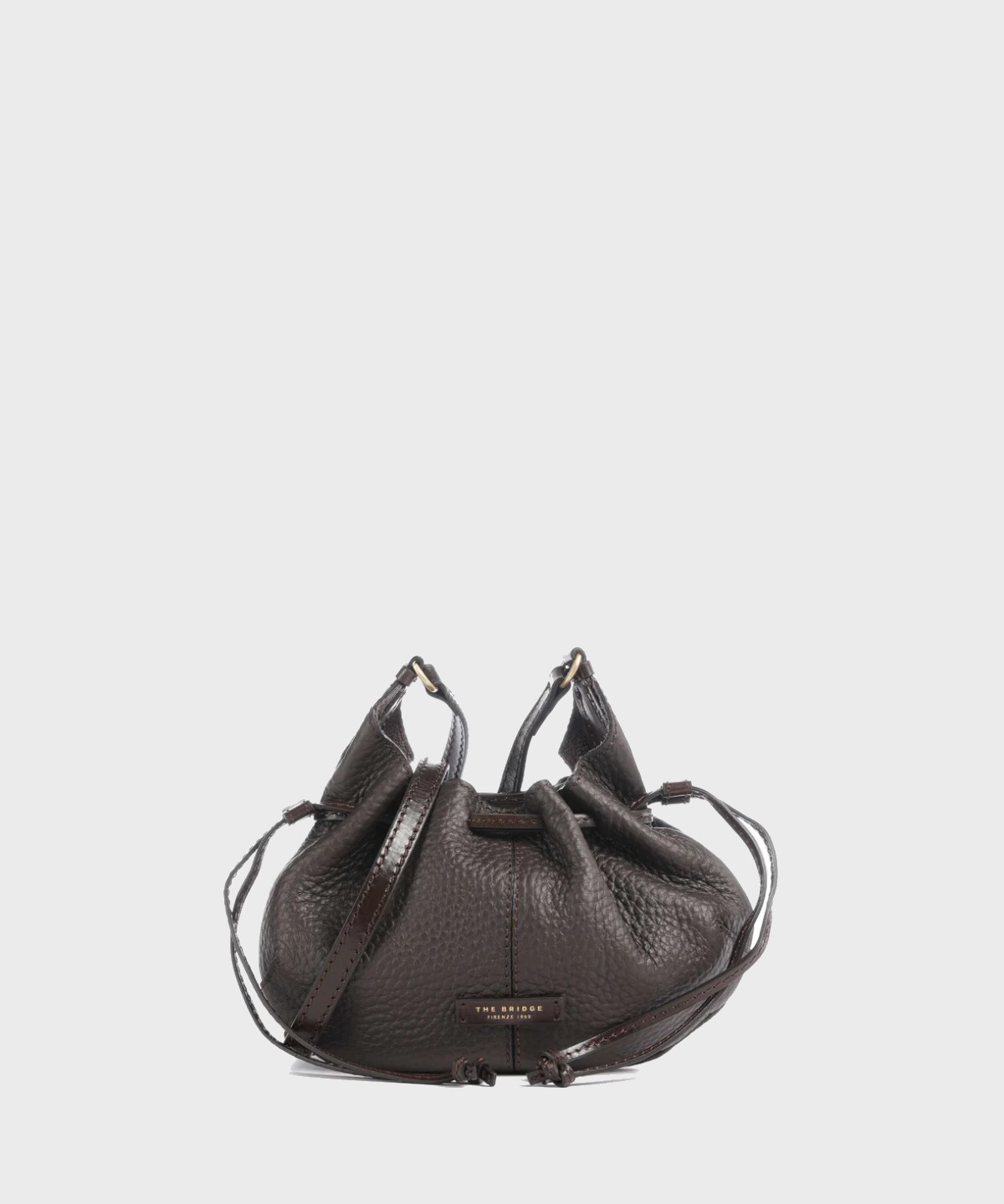 The Bridge Martina mocha brown ball bucket...