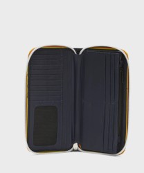 Kway Fluy portafoglio in tessuto ripstop impermeabile blue depth