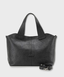 Ripani Nadia borsa a spalla e a tarcolla in pelle nera