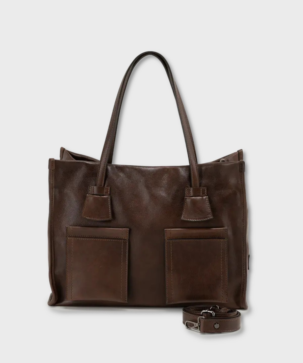 Ripani Alda borsa shopper a tracolla in pelle...