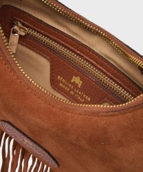 Cuoieria Fiorentina Sienna borsa hobo a tracolla in suede