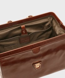 The Bridge Story Professional Doctor's Bag in Brown Leather