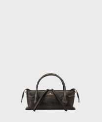 Cuoieria Fiorentina Holly Small shoulder bag and crossbody bag in black Texas leather