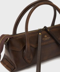 Cuoieria Fiorentina Holly Small shoulder bag and crossbody bag in Texas caramel leather