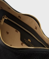 Cuoieria Fiorentina Eva borsa hobo squadrata in pelle nera