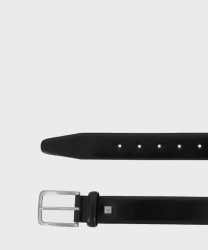 Piquadro C56 black leather belt