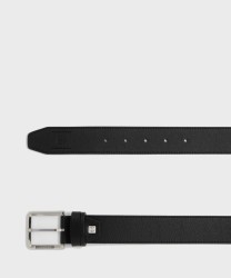 Piquadro Tebe black leather belt