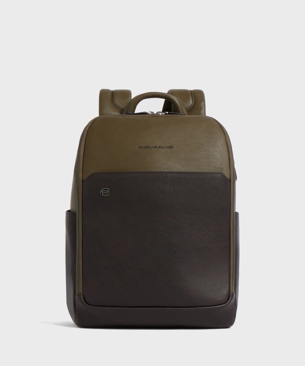 Piquadro Black Square 14" laptop backpack with...