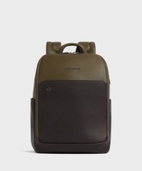Piquadro Black Square zaino porta pc 14" con cavo antifurto in