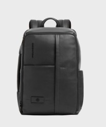 Piquadro Russel zaino da viaggio porta pc 15,6" in pelle nero