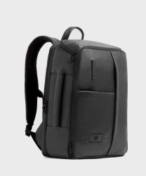 Piquadro Russel zaino da viaggio porta pc 15,6" in pelle nero