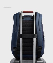Piquadro Wollem zaino espandibile porta pc 15,6" in tessuto blu