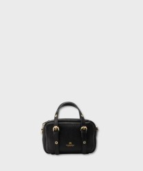 Cuoieria Fiorentina Eva Soft black leather shoulder bag