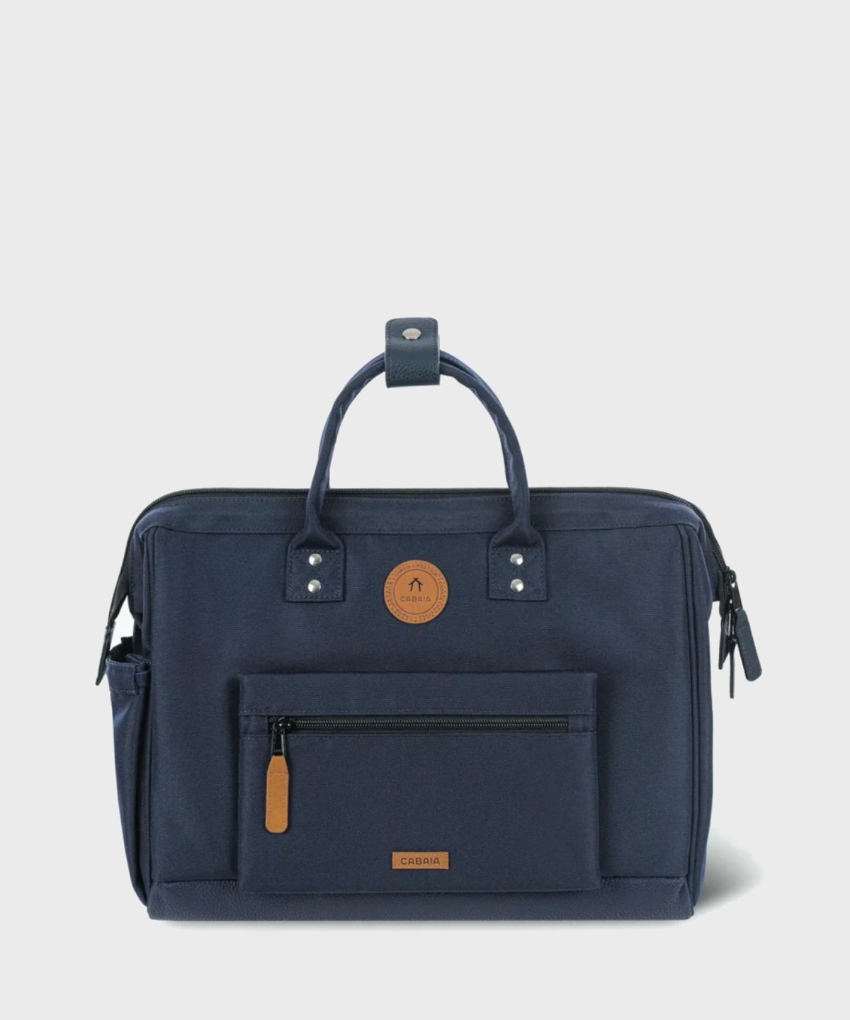 Cabaia Reykjavik 16" Laptop Briefcase, Navy Blue