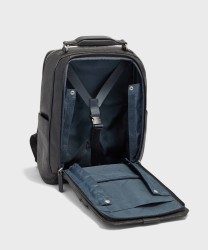 Piquadro Tebe zaino da viaggio porta pc 14" in pelle nero