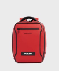 Piquadro x Ducati Rover 14" Waterproof Laptop Travel Backpack, Red