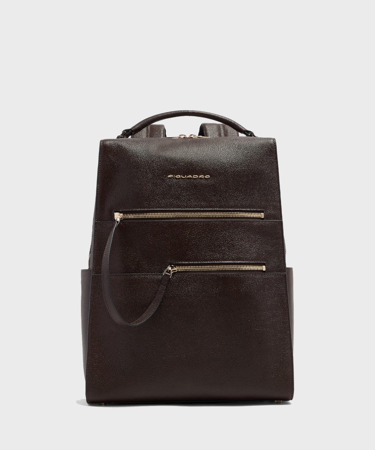 Piquadro Patricia 14" laptop backpack in brown...