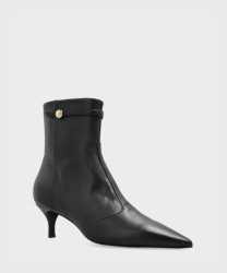Furla New Sfera tronchetto ankle boot, nero pelle