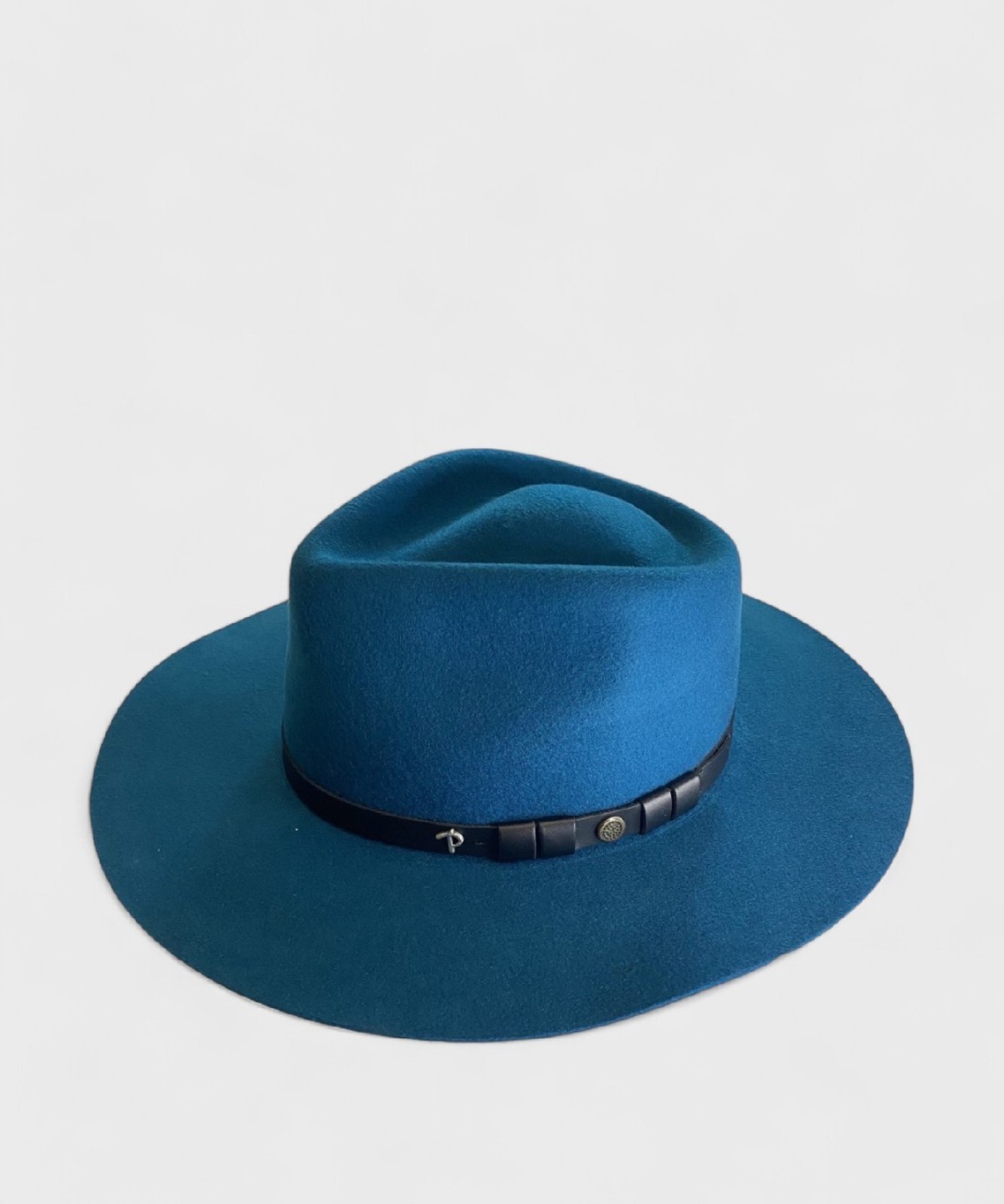 Panizza Trapani felt hat wool Chianti flamed,...