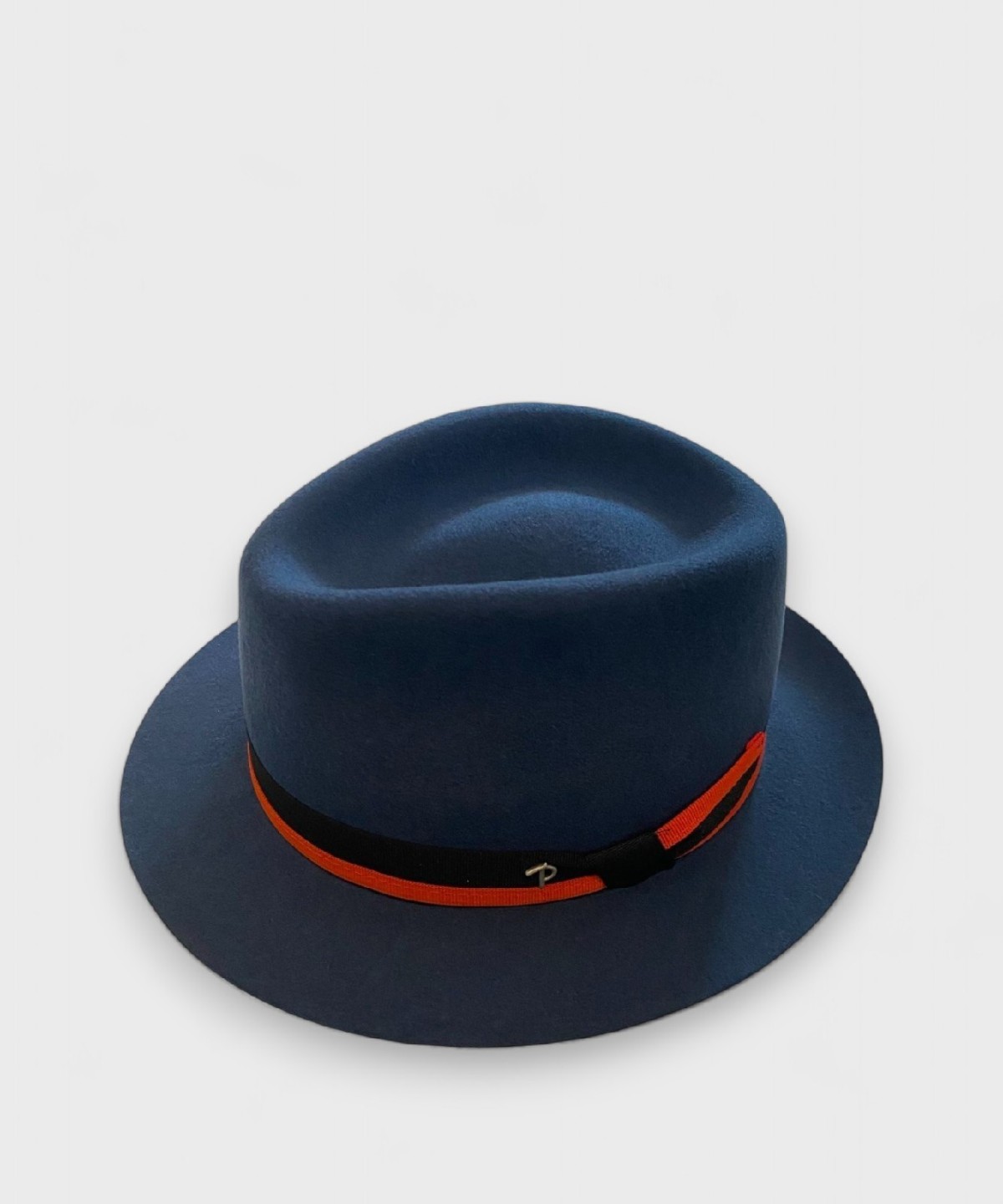 Panizza Lecco cappello feltro lana Chianti, blu...