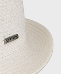 Stetson Trilby Toyo cappello in paglia, white paglia