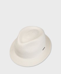 Stetson Trilby Toyo cappello in paglia, white paglia