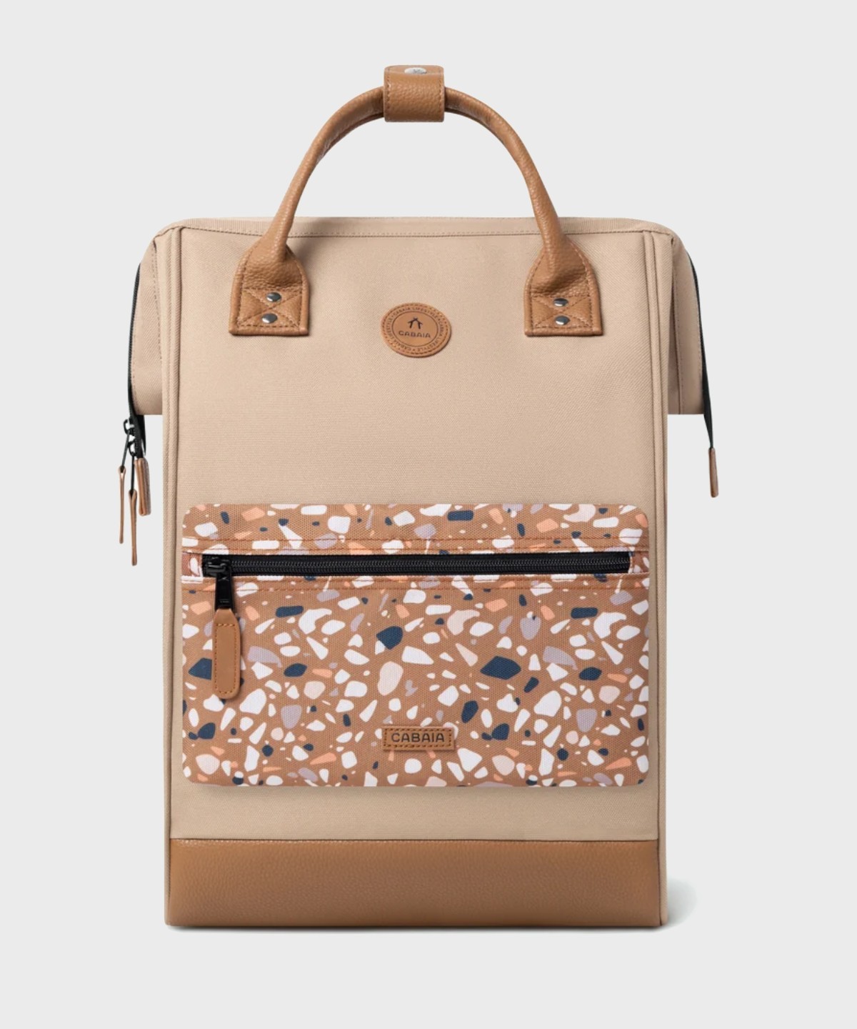 Cabaia Kuala Lumpur 15.6" Laptop Backpack, Brown