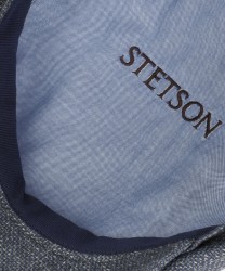Stetson Taleco coppola lino e fresco lana, blu