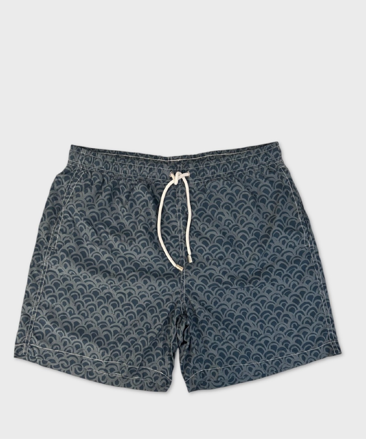 Arcuri men's swim trunks with drops, blue