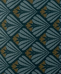 Arcuri costume mare uomo boxer jacquard foglie, verde tessuti