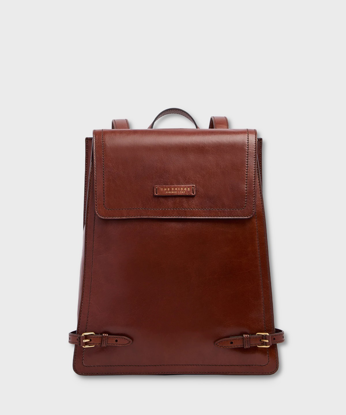 The Bridge Monica 14" Laptop Backpack in Brown...