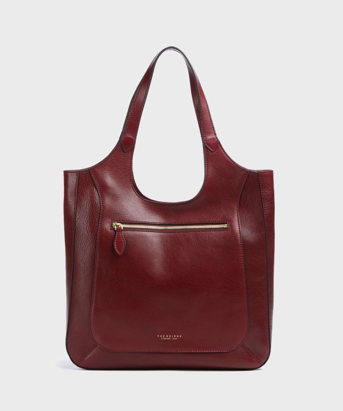 The Bridge Luce Soft borsa hobo in pelle rosso...