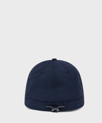 Aquascutum Active Lamina cappello baseball in tessuto idrorepellente navy blu