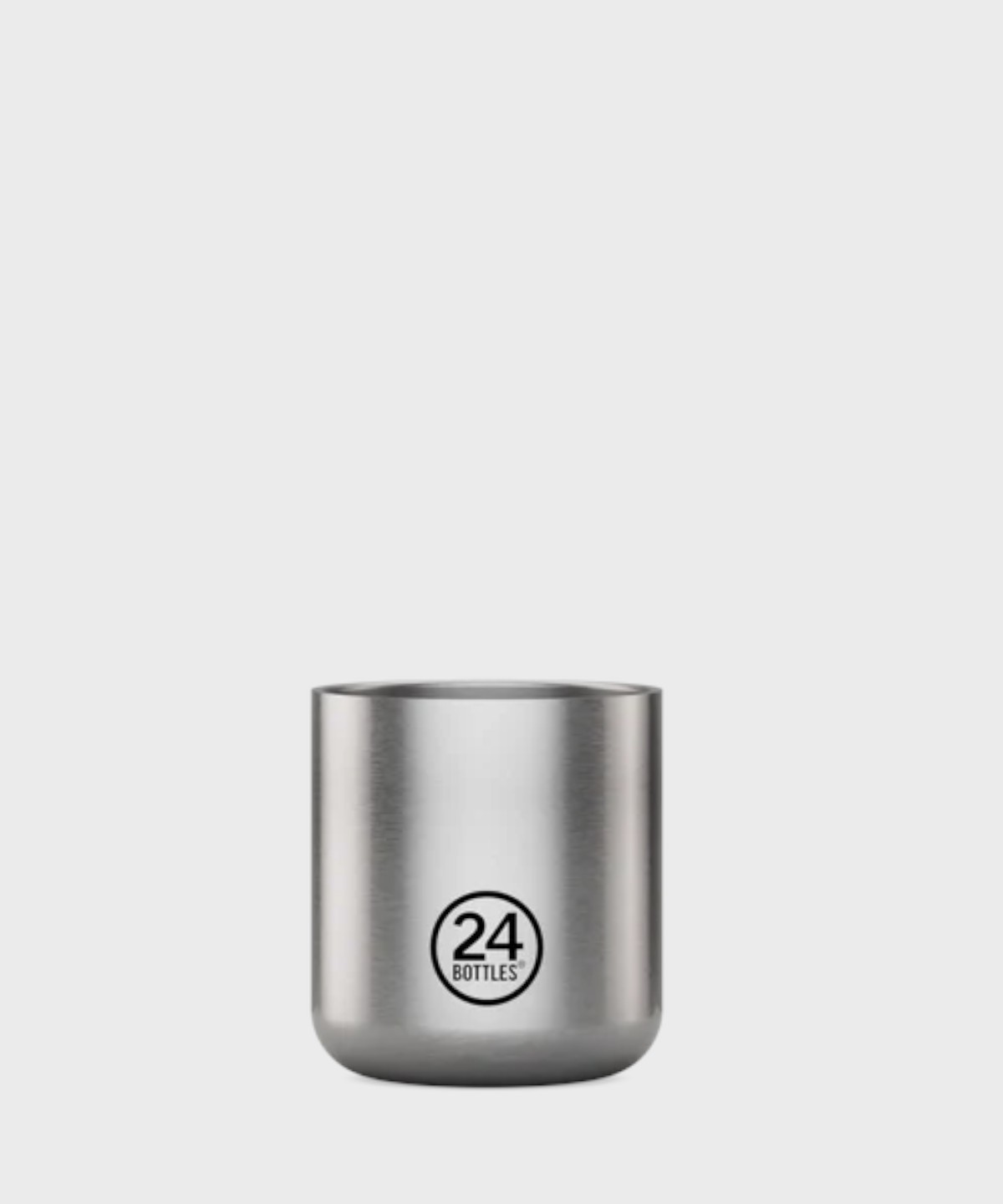 24 Bottles Casa Cup Brushed Steel