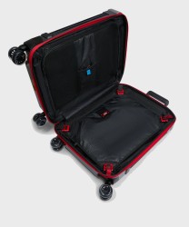 Piquadro x Ducati Pop trolley cabin hand luggage 55 cm black