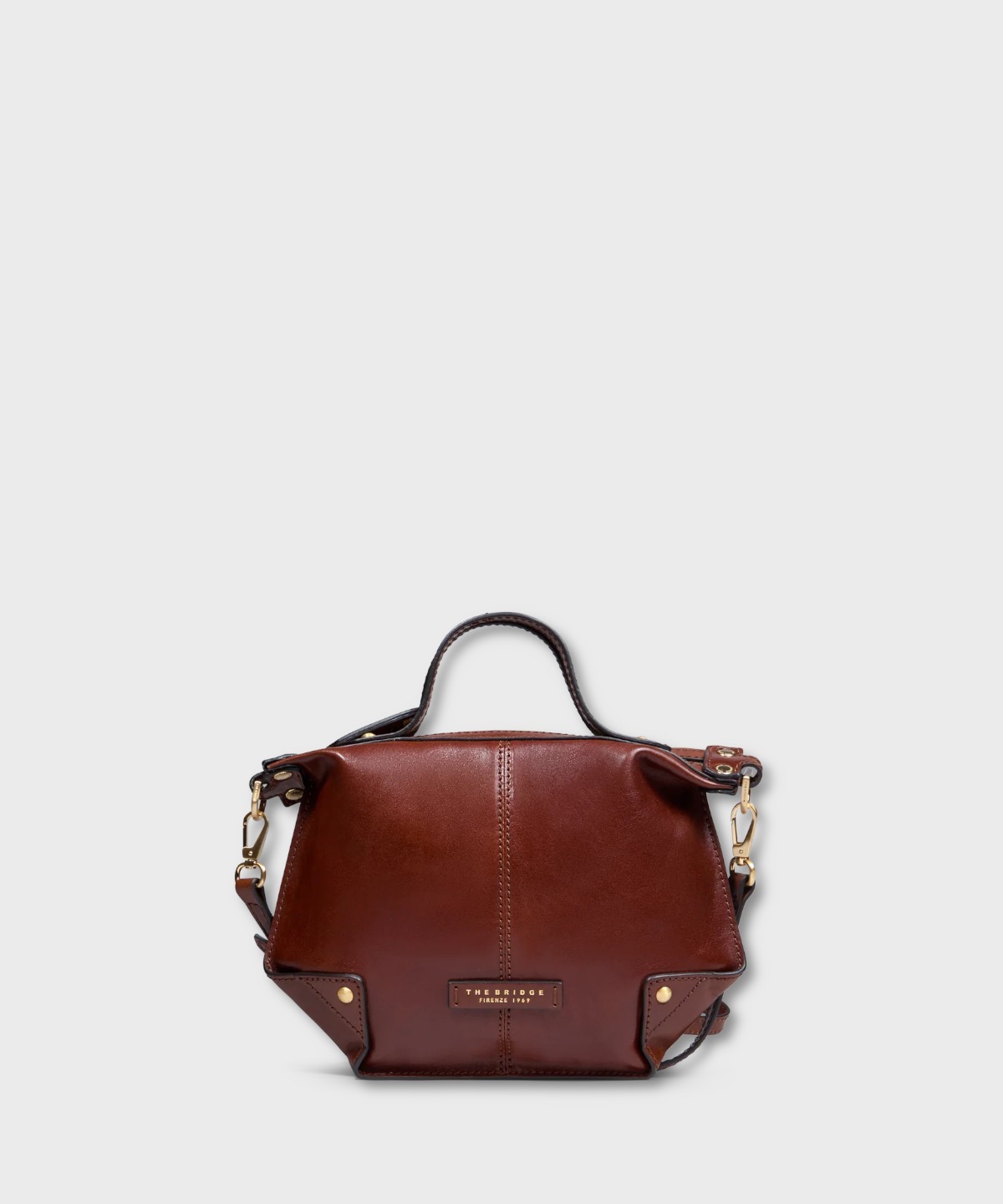 The Bridge Icons Unica Bag brown leather...